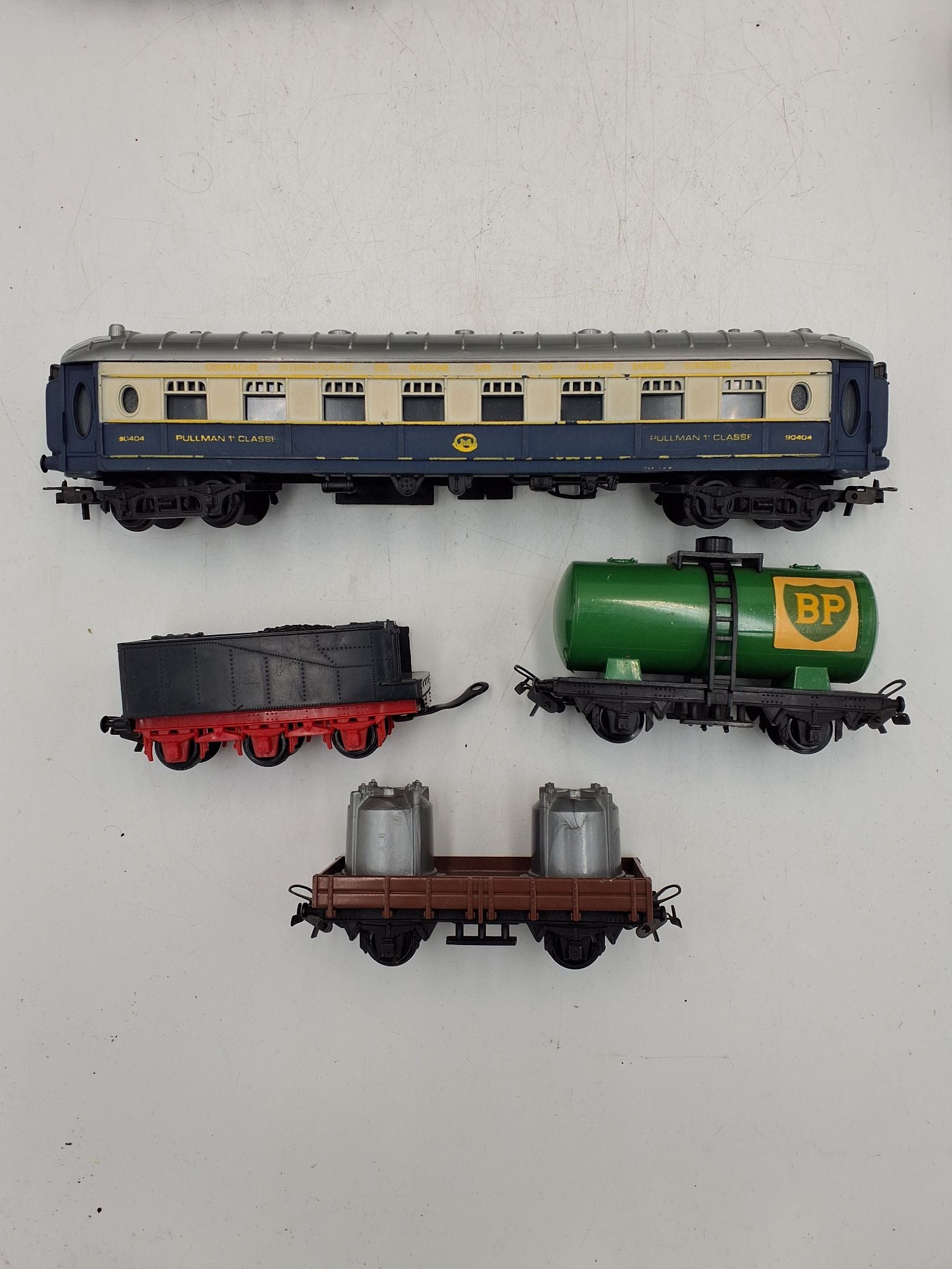 Model tog, skinner & transformator